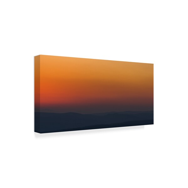 Brenda Petrella Photography Llc 'Burke Sunset' Canvas Art,12x24